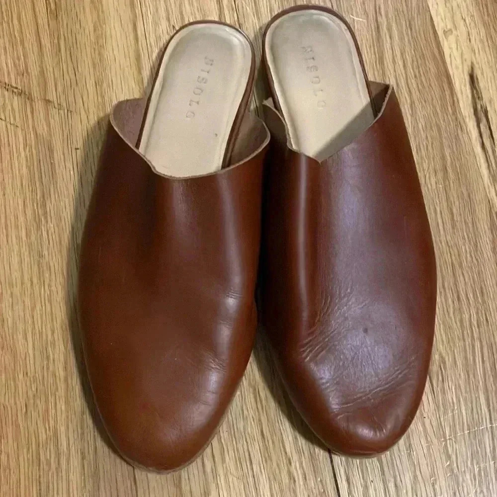 Lima slip on mules size 8